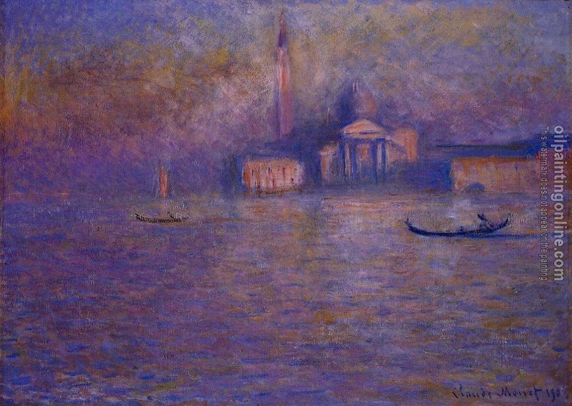 Monet, Claude Oscar - San Giorgio Maggiore